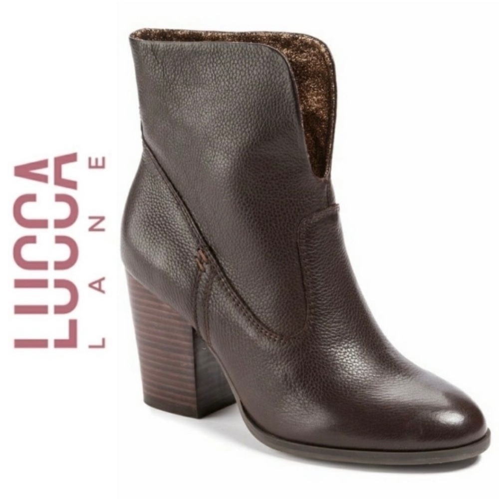 Luca Lane Kat‎ Brown Fold Over
Bootie Size 11